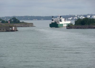 Approaching Suomenlinna Fort (18th Century) by Ferry