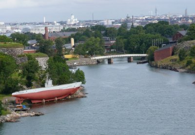 Submarine Vesikko at Suomenlinna
