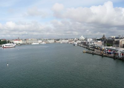 Entering Helsinki Harbor