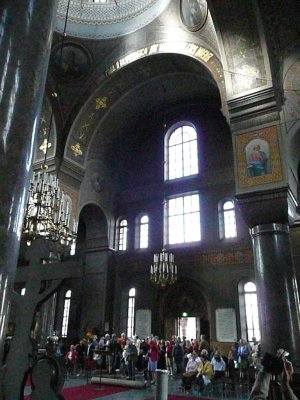 Inside Uspenski Church