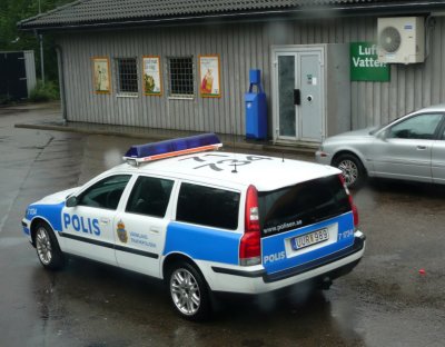 Swedish Police Car