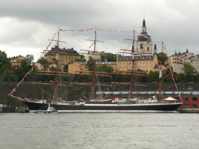 Largest Tall Ship in Port