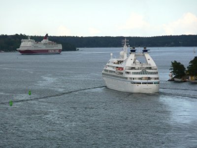 More Ferries Going & Coming