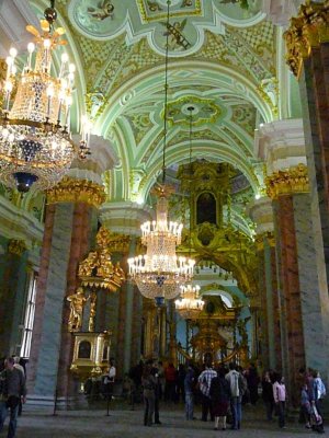 Inside the Peter & Paul Cathedral