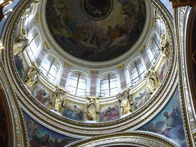 Another Perspective of St Isaac's Central Dome