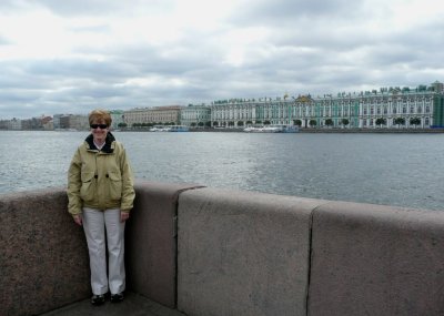 Neva River, Winter Palace, & The Hermitage