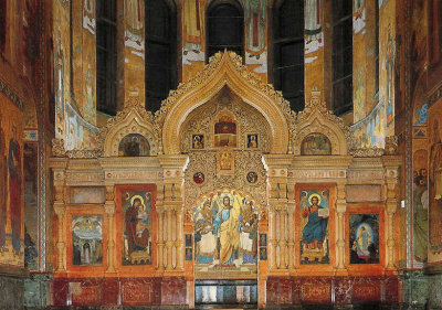 Main Iconostasis - Church on the Spilled Blood