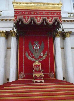 Throne in Winter Palace