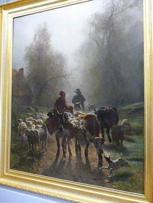 Departure for the Market (Constant Troyon 1859)