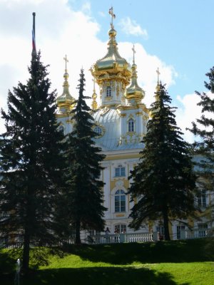 West Chapel at Peterhof (One of Matching Pair)