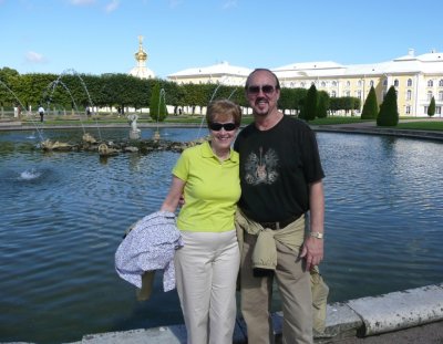 Fountain of the Square Pools (Upper Garden)