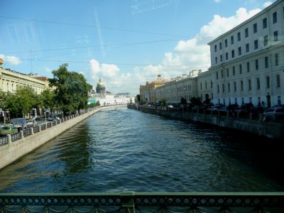 View of St Isaac's from the 'Kissing Bridge'