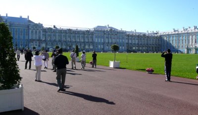 Entering Grounds of Catherine Palace