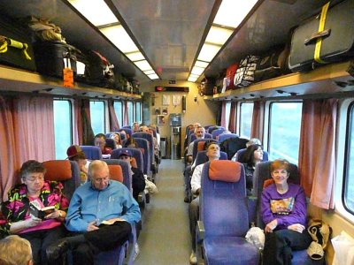 Onboard Sibelius Train