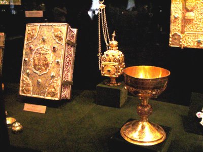 Golden Religious Artifacts
