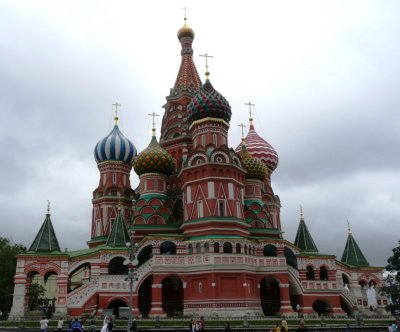 Side View of St Basil's Cathedral