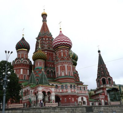 Rear View of St Basil's Cathedral