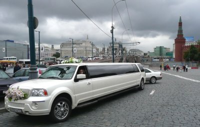 Stretch Limo at Red Square