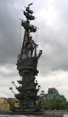 Statue of Peter the Great - one of tallest outdoor sculptures in the world