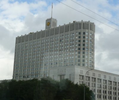 The Russian 'White House' - Offices of the Government of Russian Federation