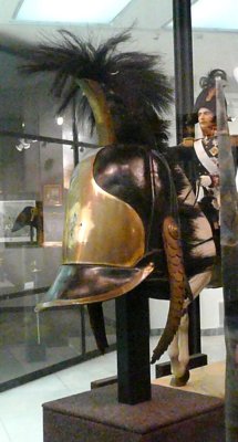 French Dragoon Helmet with Horsehair Mane