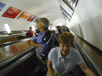 2nd Longest Escalator (Smolenskaya)