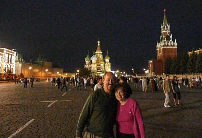 Bill & Susan in Red Square