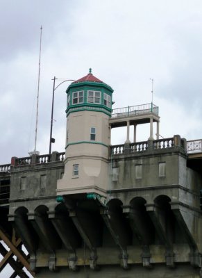 Tower on One of the Bridges of Portland