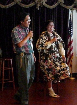 Presention About Nez Perce Tribe by Descendants of Twisted Hair (him) & Chief Joseph (her)
