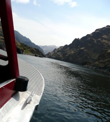 Going Upriver into Hell's Canyon