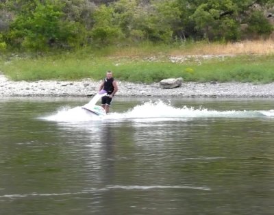 Jet Skiing on the Snake River