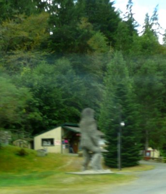 Bigfoot Sighting on the Way to Mount St Helens
