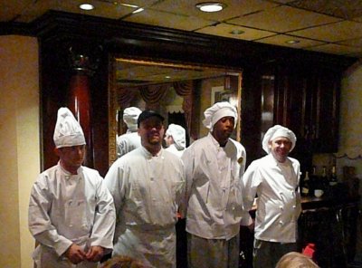 Kitchen Staff with Chef Danny on Far Right