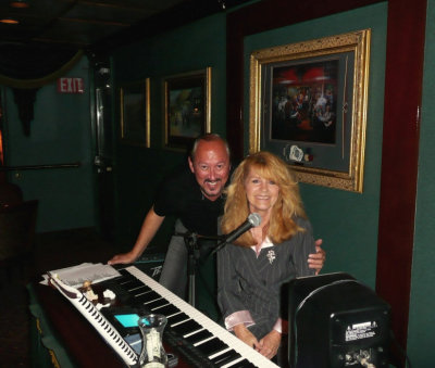 Bills Last Night of Singing in Paddlewheel Lounge with Jackie