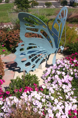 Butterfly bench