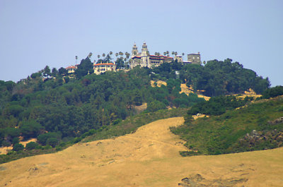 Hearst Castle from the road