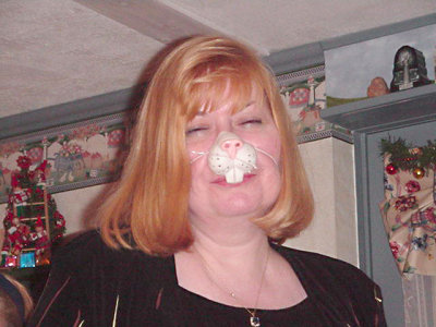 Dot in her bunny phase