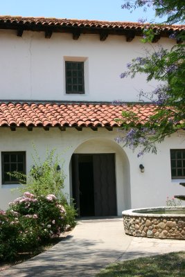 Mission San Luis Obispo side entrance