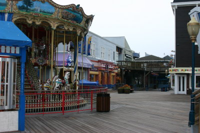 Pier 39 before the crowds