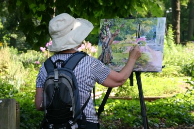 Brushstrokes at Bartram's Garden