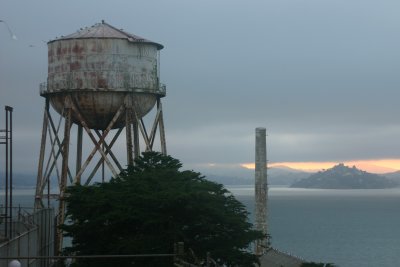 Alcatraz sunset