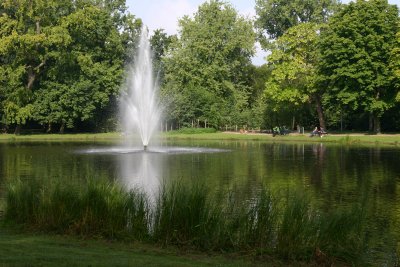 Vondelpark fountain