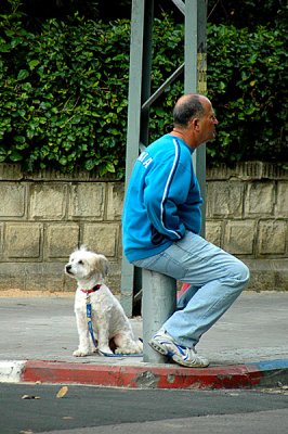 WAITING FOR A TAXI