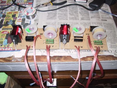 Crossovers from Zaph Audio Seas L18 / Seas 27TBFCG