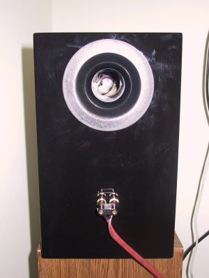 Finished speaker back.