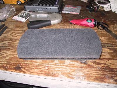 Nice and clean looking with carpet.
