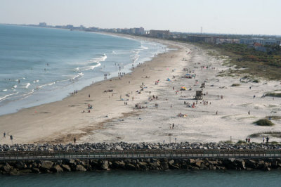 Canaveral Beach from balcony
