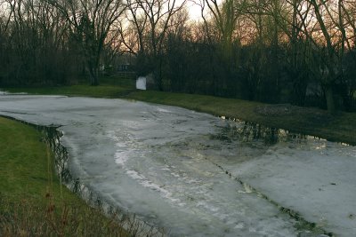 Pond, March 9