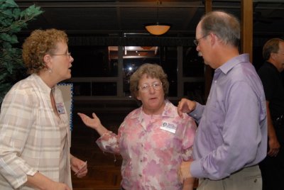 Cheryl, Mary Ellen Cahours Lumley and Mick