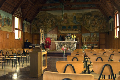 Chiesa ai piani d'artavaggio - Interno